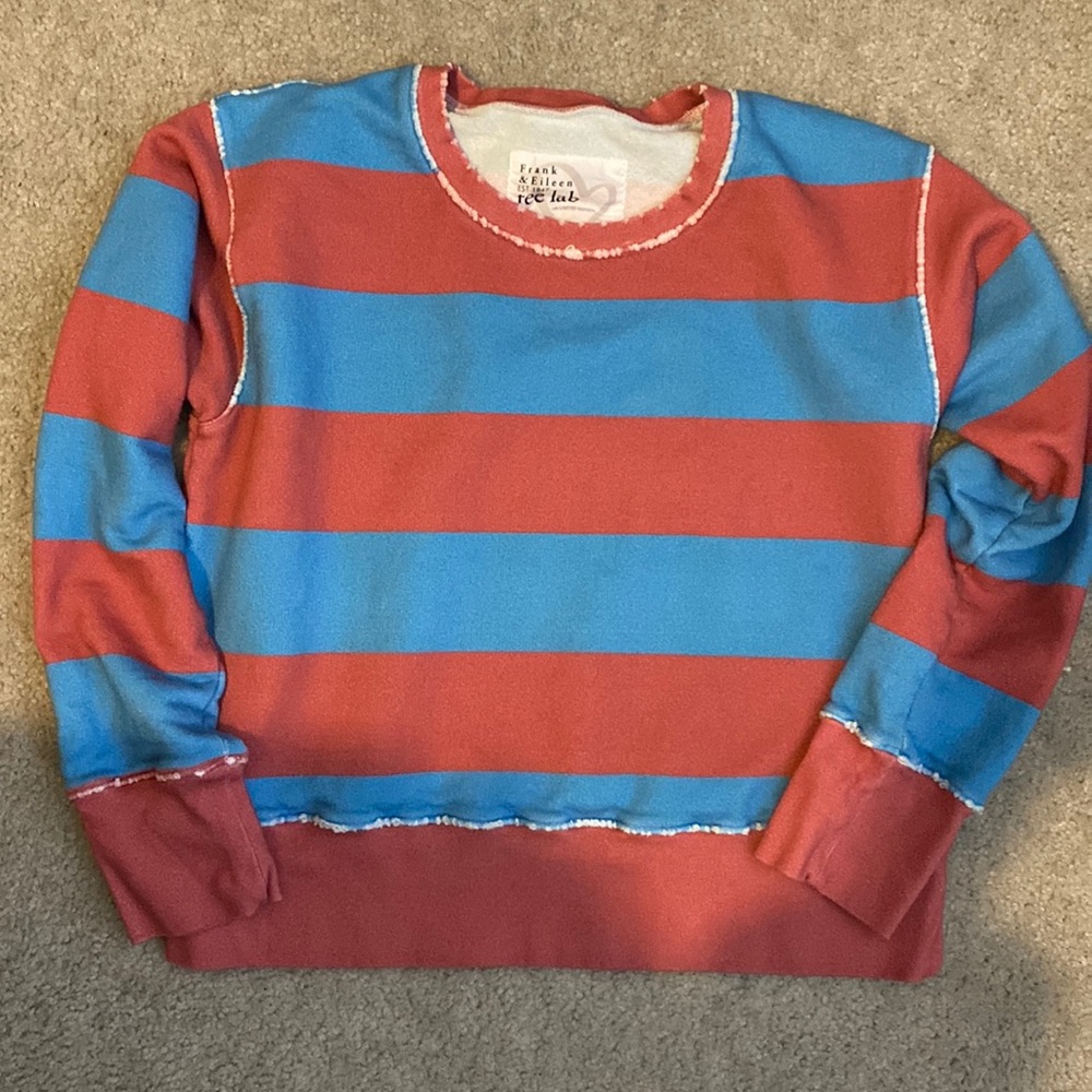 Frank & Eileen limited edition striped sweatshirt!